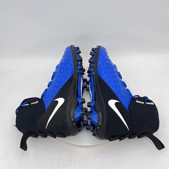 Nike Force Savage Varsity 2 Men Size 15 AQ8155-402 Blue Black Cleats Shoes - Picture 6 of 11